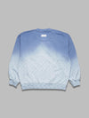 MARINE SERRE moon faded fleece oversized sweatshirt da uomo