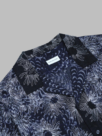 DRIES VAN NOTEN embroidered shirt da uomo