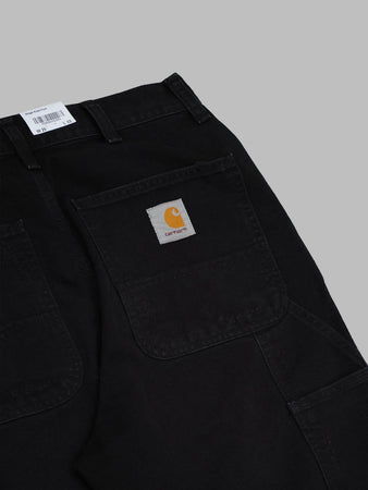 CARHARTT WIP single knee pant 'dearborn' canvas, grind wash da uomo