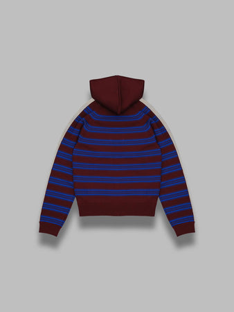 WALES BONNER music knit hoodie da uomo