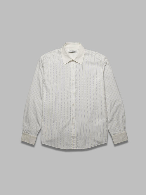 OUR LEGACY beyond shirt monaco stripe da uomo