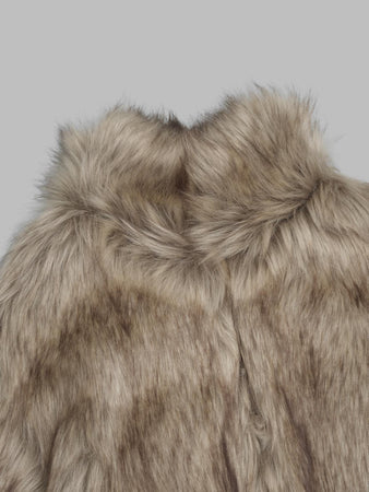 MISBHV bianca fur jacket da donna
