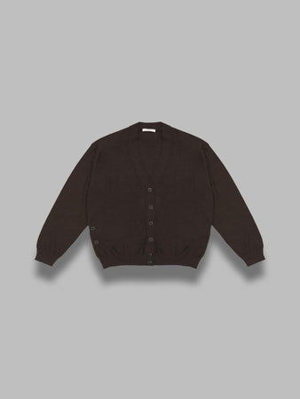 LEMAIRE relaxed twisted cardigan da uomo
