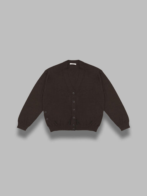 LEMAIRE relaxed twisted cardigan da uomo