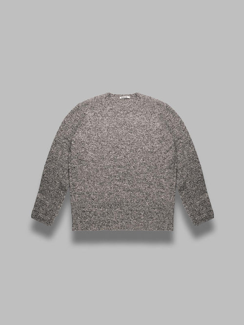 AURALEE airy silk wool knit da uomo
