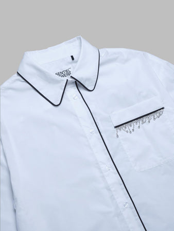 ESSENTIEL ANTWERP hawaii straight fit shirt da donna