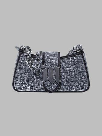 MISBHV crystal shoulder mini bag da donna