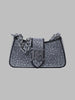 MISBHV crystal shoulder mini bag da donna