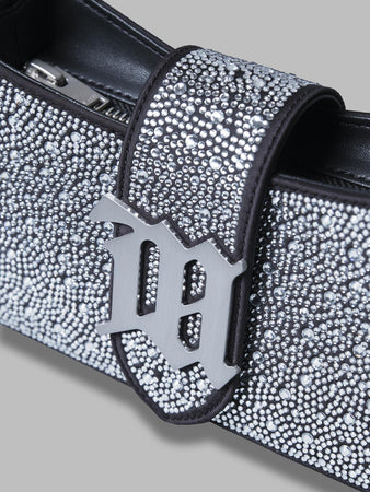 MISBHV crystal shoulder mini bag da donna