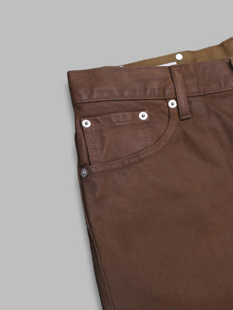 DRIES VAN NOTEN pine denim 2383 m.w. pants da uomo