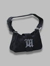 MISBHV nylon monogram small shoulder bag da donna