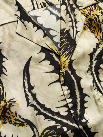 DRIES VAN NOTEN boxy viscose shirt da uomo