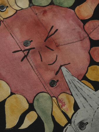 OUR LEGACY box shirt solar power print da uomo