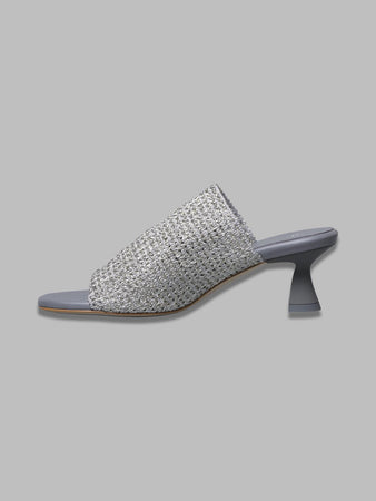 MIISTA marilia silver sandals da donna