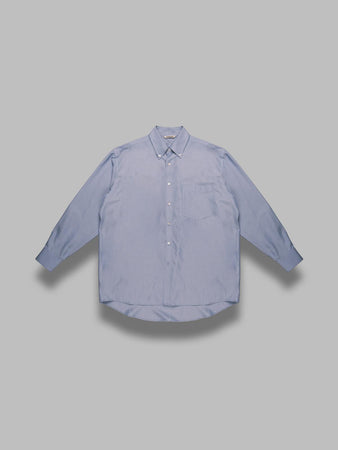 AURALEE silk broad button down shirt da uomo