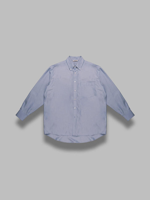 AURALEE silk broad button down shirt da uomo