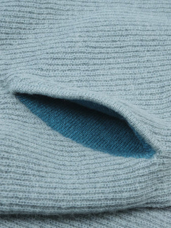 HIKING PATROL essence mohair mixed knit top da uomo