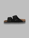BIRKENSTOCK uji black, suede leather/nubuck - calz. s da uomo