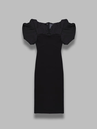 ESSENTIEL ANTWERP isatis fitted knit dress da donna