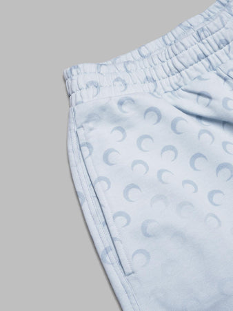 MARINE SERRE moon faded fleece sweatpants da uomo