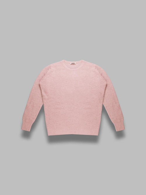 AURALEE baby suri alpaca sheer knit da uomo