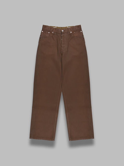 DRIES VAN NOTEN pine denim 2383 m.w. pants da uomo