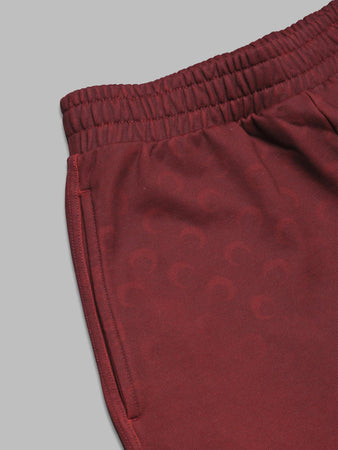 MARINE SERRE moon faded fleece sweatpants da uomo