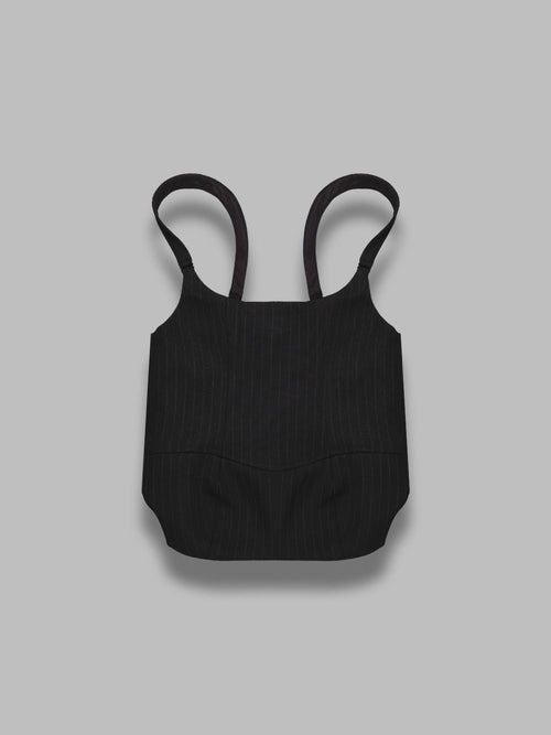 MISBHV pinstripe corset top da donna
