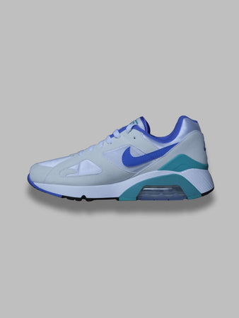 Nike nike air 180 - white, medium blue - clear jade, black da uomo
