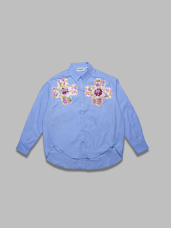 ESSENTIEL ANTWERP hapricorn sequin shirt - 70% polyester 30% cotton sequins: 100% acrylic made in india da donna