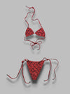 MARINE SERRE swimwear jersey bikini da donna