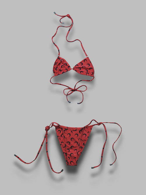 MARINE SERRE swimwear jersey bikini da donna
