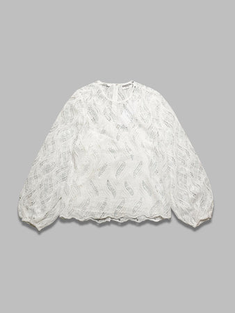 ESSENTIEL ANTWERP hanover lace top - shell: 100% polyester undertop: 100% viscose rhinestones: 100% glass made in china da donna