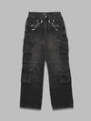 MISBHV harness cargo trousers da donna