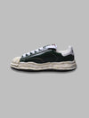 MAISON MIHARA YASUHIRO blakey original sole wrinkled leather low-top sneaker da uomo