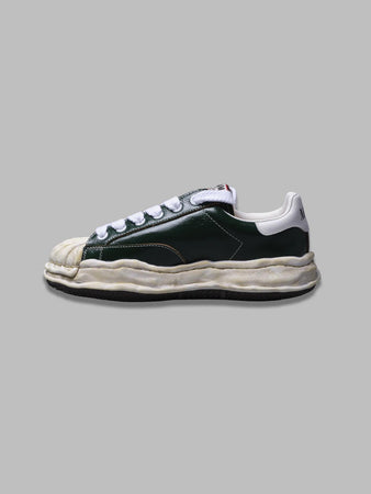 MAISON MIHARA YASUHIRO blakey original sole wrinkled leather low-top sneaker da uomo