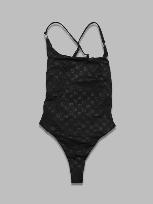 MISBHV swim monogram signature one piece da donna