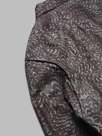 DRIES VAN NOTEN printed cotton jacket da uomo
