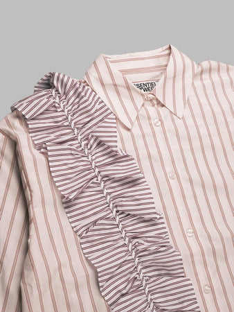ESSENTIEL ANTWERP ibody frill shirt da donna