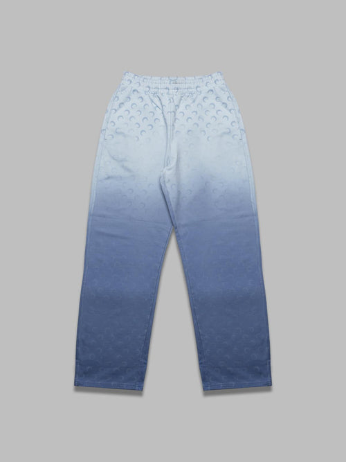 MARINE SERRE moon faded fleece sweatpants da uomo