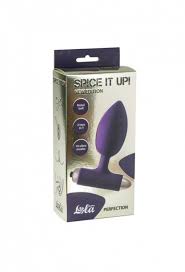 Plug anale Spice IT UP2 in 1 con palla interna 10 vibrazioni 11 cm inseribile 9
