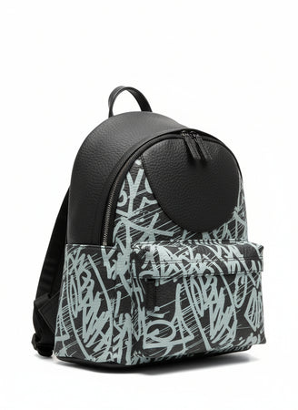 SPRAYGROUND Zaino Donna art. Midnight Raceway graffiti Sling synthetic black