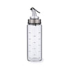 Oliera Graduata in Vetro trasparente con ugello antigoccia in Acciaio Inox 200 ml