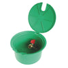 Pozzetto circolare in PVC con coperchio e valvola da 3/4'