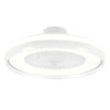 Ventilatore d'arredo a soffitto Atollo 6 velocità, da Ø 60 cm con luci e telecomando