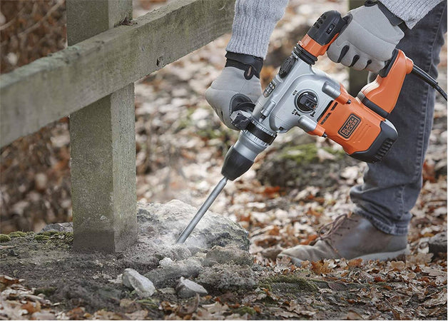 Martello scalpellatore "BEHS03K-QS" con attacco SDS-Plus e tripla modalità di funzionamento