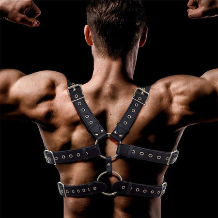 Imbracatura Toracica Maschile Bondage Pelle Vegan Intoyou Bdsm Line Aurum Salute e cura della persona/Erotismo e contraccezione/Bondage/Cinghie Kondorama - Martinsicuro, Commerciovirtuoso.it