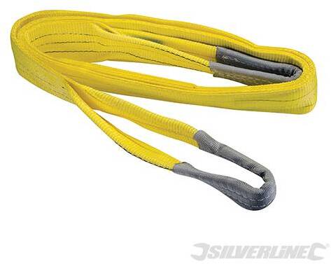 Imbragatura da carico 3t lunghezza 3 metri alta resistenza silverline