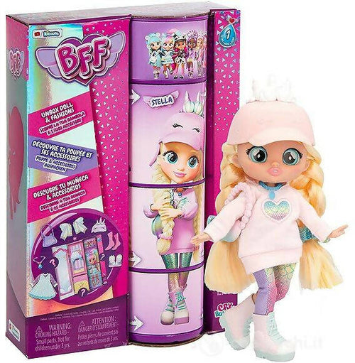 Imc Toys Bambola Stella Cry Babies Bff Con Guardaroba E Accessori Gioco per Bambine