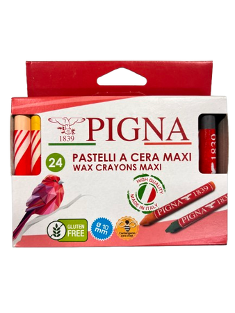 PIGNA 24 PASTELLI A CERA MAXI